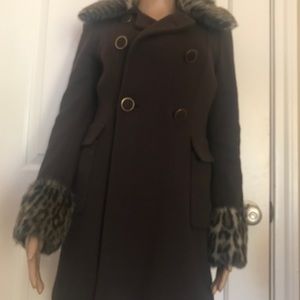INC Double Breasted Fitted Coat